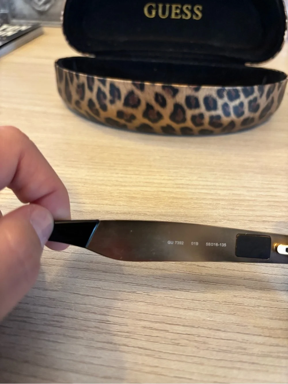 Vintage GUESS Oversized Sunglasses with Carl Zeiss Lenses